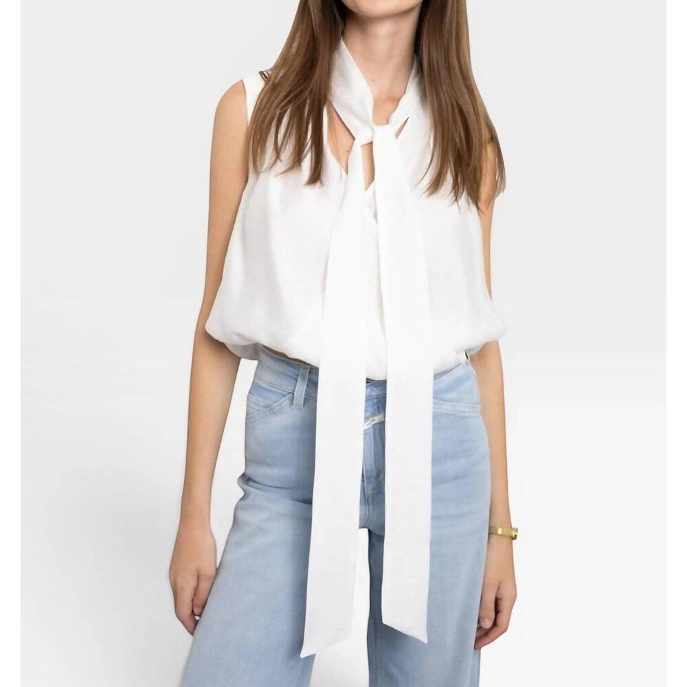 NEW SECULAR amara shirt in white